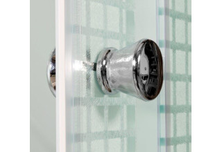 Душевая кабина Deto L902 L N без крыши c гидромассажем