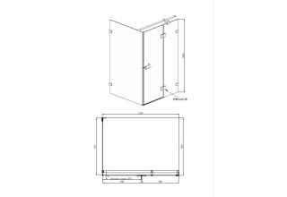 Душевое ограждение Ambassador Abner 10011104R