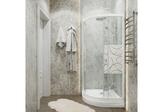 Душевой уголок Triton Стандарт А1 узоры 90