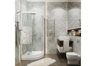 Душевой уголок Triton Стандарт А1 узоры 90