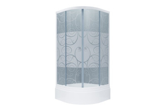 Душевой уголок Triton Стандарт В1 узоры 100
