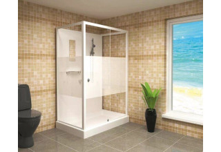 Душевая кабина RGW Andaman OLB-207 90x100 см, профиль белый