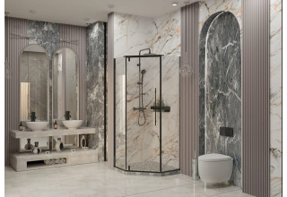 Душевой уголок Ambassador Ritz 112011202 900x900x2000