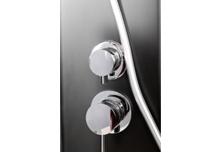 Душевая кабина Deto L801 N без крыши BLACK