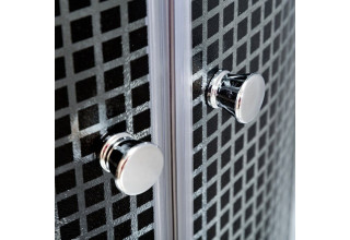 Душевая кабина Deto L801 N без крыши BLACK