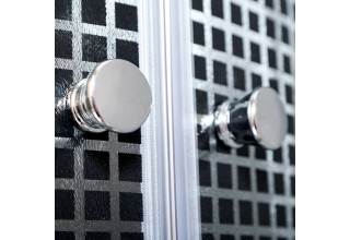 Душевая кабина Deto L801 N без крыши BLACK