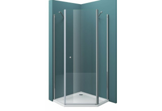 Душевой уголок BelBagno ETNA-P-1-90-C-Cr