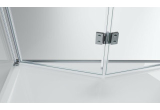 Душевой уголок BelBagno ALBANO-ASH-1-90/80-C-Cr