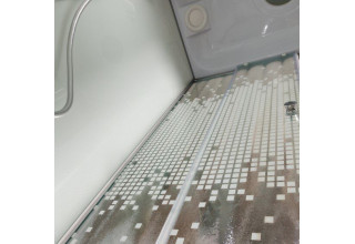 Душевая кабина Deto L902 R N без крыши c гидромассажем