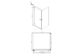 Душевое ограждение Ambassador Abner 10011102R