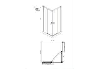 Душевое ограждение Ambassador Queen 11011105