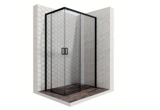 Душевое ограждение Ambassador Queen 11011205R Black