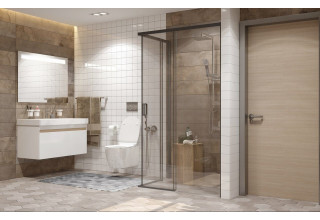 Душевое ограждение Ambassador Queen 11011205R Black