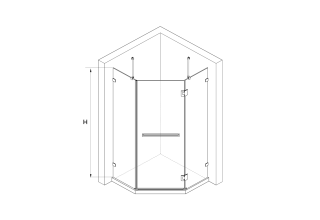 Душевой уголок RGW HO-082 350608200-11