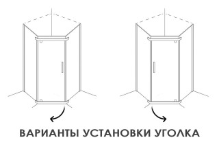 Душевой уголок Alex Baitler AB215-90 900x900x2000