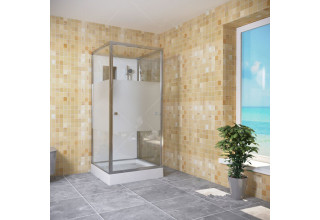 Душевая кабина RGW Andaman OLB-206 80 см, профиль хром