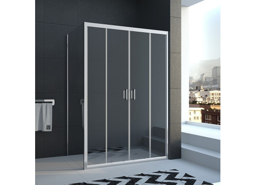 Душевой уголок Veconi Rovigo 120x80x185 стекло прозрачное профиль хром RV045-12080PR-01-19C1 Душевой уголок Veconi Rovigo 120x80x185 стекло прозрачное профиль хром RV045-12080PR-01-19C1