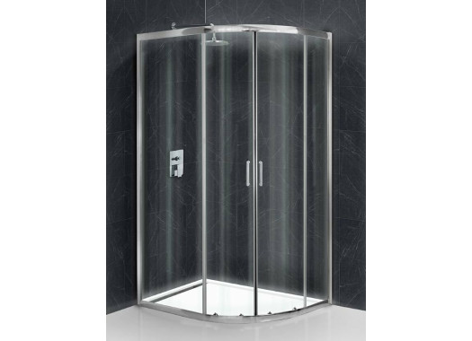 Душевой уголок BelBagno UNO-195-RH-2-120/80-C-Cr