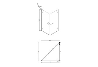 Душевое ограждение Ambassador Abner 10011106