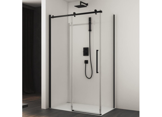 Душевое ограждение Black&White S808 100x90