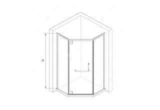 Душевой уголок RGW HO-084B 350608499-24