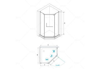 Душевой уголок RGW PA-81 01088188-11