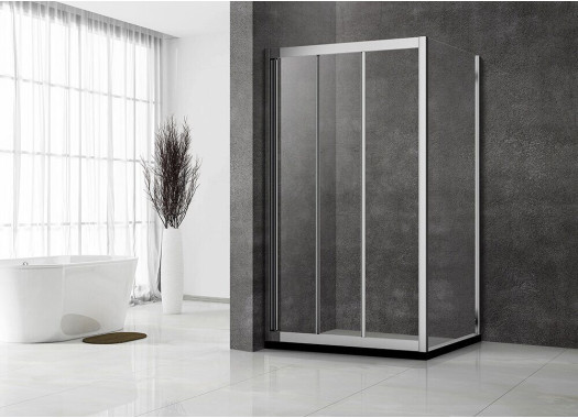 Душевой уголок Veconi Rovigo 130х90х195 стекло прозрачное профиль хром RV031-13090-01-C5 Душевой уголок Veconi Rovigo 130х90х195 стекло прозрачное профиль хром RV031-13090-01-C5