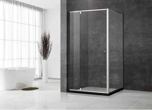 Душевой уголок Veconi Rovigo 70х70х195 стекло прозрачное профиль хром RV032-7070-01-C5