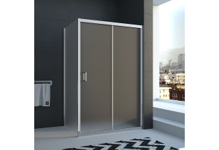 Душевой уголок Veconi Rovigo 120х120х185 стекло рифленое профиль хром RV046-120120PR-02-19C1