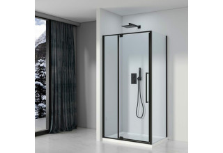 Душевой уголок Black&White S812 BC 90х90х195