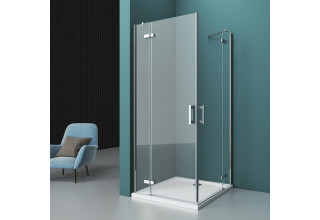 Душевой уголок BelBagno KRAFT-AH-22-120/80-C-Cr-R