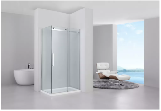 Душевое ограждение Black&White S208 1000