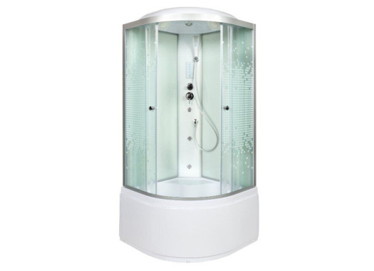 Душевая кабина Deto L980 с гидромассажем и электрикой
