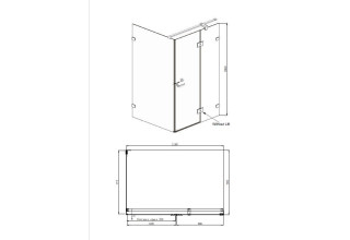 Душевое ограждение Ambassador Abner 10011103R