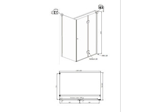 Душевое ограждение Ambassador Diamond 12011107R