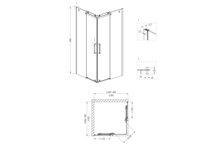 Душевой уголок Grossman GR-1090