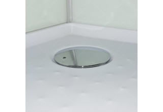 Душевая кабина RGW Andaman AN-208 80x80 стекло прозрачное, профиль матовый хром