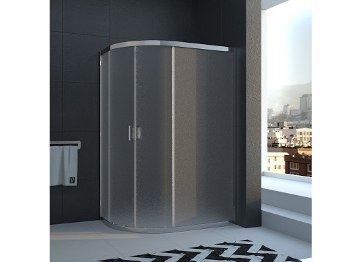 Душевой уголок Veconi Rovigo 120x80x185 стекло рифленое профиль хром RV03-12080A-02-19C1