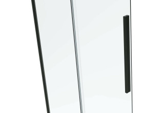 Душевой уголок Black&White S898 Black-Grey 90х120х195