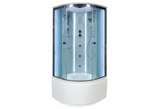 Душевая кабина Deto EM4510 LED с гидромассажем