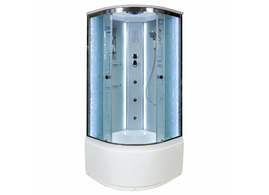 Душевая кабина Deto EM4510 LED с гидромассажем