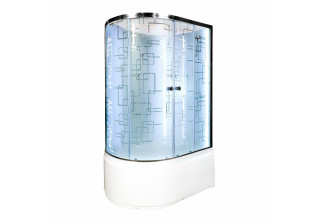 Душевая кабина Deto EM4511 N R LED