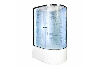 Душевая кабина Deto EM4511 N L LED