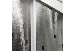 Душевая кабина Deto L810 N без крыши с гидромассажем BLACK