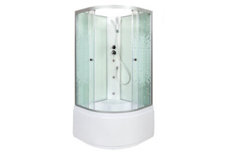 Душевая кабина Deto L980 N без крыши c гидромассажем