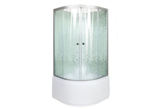Душевая кабина Deto L980 N без крыши c гидромассажем