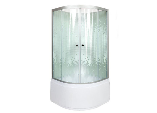 Душевая кабина Deto L980 N без крыши c гидромассажем