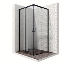 Душевое ограждение Ambassador Queen 11011204 Black