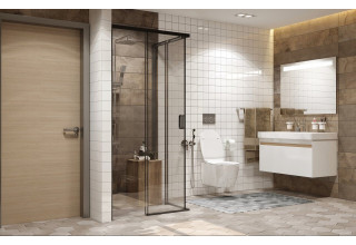 Душевое ограждение Ambassador Queen 11011204 Black