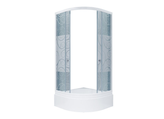 Душевой уголок Triton Стандарт В1 узоры 90 Душевой уголок Triton Стандарт В1 узоры 90
